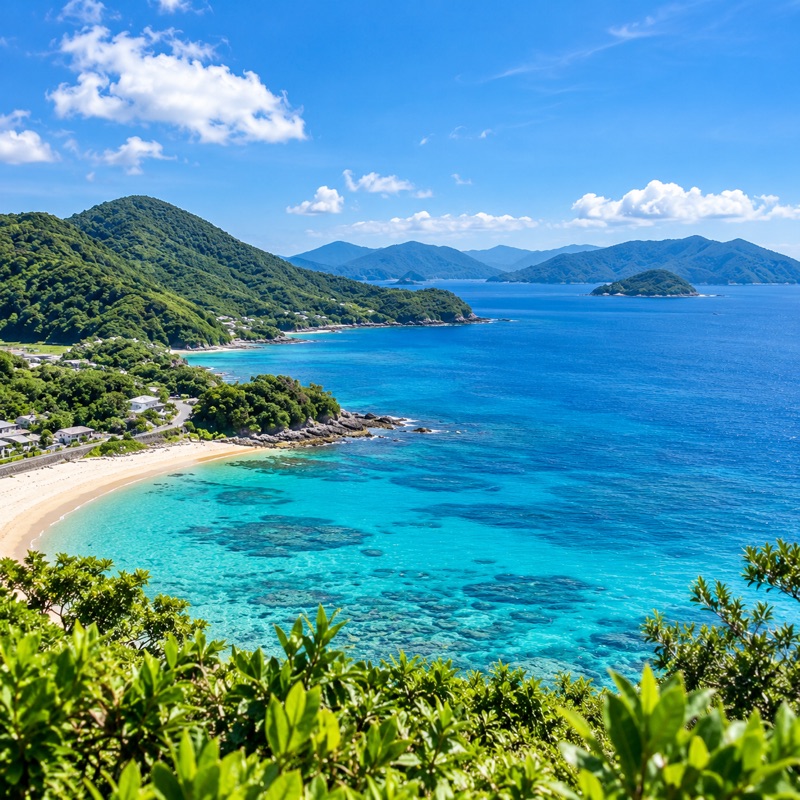 加計呂麻島の海
