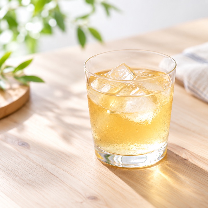 水や炭酸で割ったきび酢